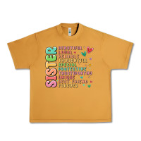 Peanut Butter sister beautiful loyal reliable Urban Heavy Tee - MaliasSmallBusiness