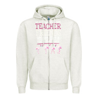 Oatmeal Heather We Are More Than Just Teacher Friends We Are Like A Really Small Gang Zipper Hoodie - Bettercallsaul