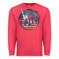 Cardinal faith usa Premium Sweatshirt - CowGirlArtShop