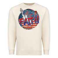 Sandshell faith usa Premium Sweatshirt - CowGirlArtShop