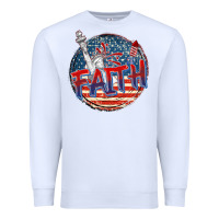 White faith usa Premium Sweatshirt - CowGirlArtShop