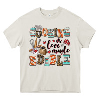 Cream cooking is love made edible Heavy Core Tee - AdoDesignShop