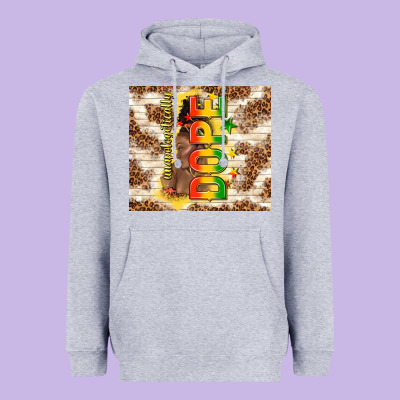 Unapologetically Dope Heavyweight Hoodie Designed By Tumblerdesignbyshophia