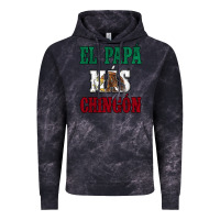 Cloud Black El Papa Mas Chingon Mexican Flag Vintage Hoodie - Jasminsmagicworld