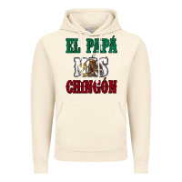 Vintage Artic El Papa Mas Chingon Mexican Flag Vintage Hoodie - Jasminsmagicworld
