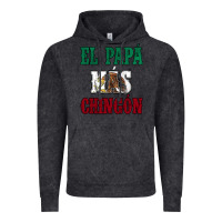 Vintage Black El Papa Mas Chingon Mexican Flag Vintage Hoodie - Jasminsmagicworld