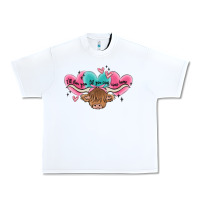 White western cow and heart Urban Heavy Tee - MaliasSmallBusiness
