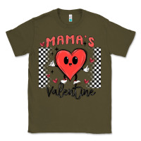 Army Green mama's valentine Classic Tee - MaliasSmallBusiness