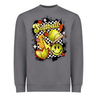 Storm vintage softball Heavyweight Sweatshirt - MaliasSmallBusiness