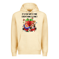 Pina Colada its fine were fine everything is fine Premium Hoodie - CowGirlArtShop