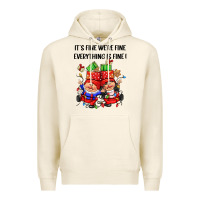 Tofu its fine were fine everything is fine Premium Hoodie - CowGirlArtShop