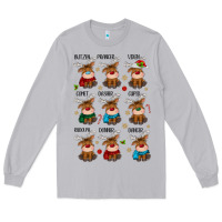 Moon Dust christmas reindeers Long Sleeve Tee - MaliasSmallBusiness