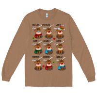 Christmas Reindeers Long Sleeve Tee | Teevron