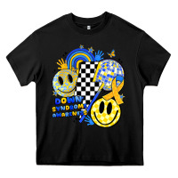 Black retro down syndrome awareness Heavy Core Tee - JahusDesignShop