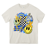 Cream retro down syndrome awareness Heavy Core Tee - JahusDesignShop
