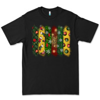 Black christmas brushstroke Premium Tee - BundleAndBundleShop