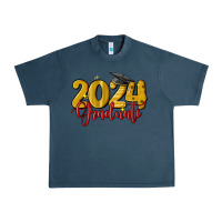 Midnight Navy 2024 graduate Urban Heavy Tee - MaliasSmallBusiness