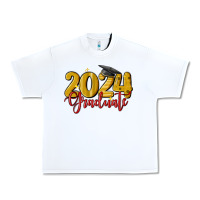 White 2024 graduate Urban Heavy Tee - MaliasSmallBusiness