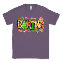 Lavender Christmas Baking Crew Classic Tee - CowhideDigitalArt