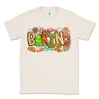 Natural Christmas Baking Crew Classic Tee - CowhideDigitalArt