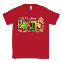 Red Christmas Baking Crew Classic Tee - CowhideDigitalArt