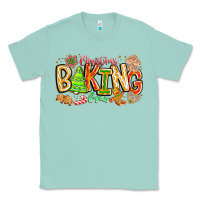 Seafoam Christmas Baking Crew Classic Tee - CowhideDigitalArt