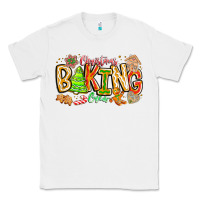 White Christmas Baking Crew Classic Tee - CowhideDigitalArt