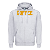 Heather Grey Coffee Completes Me Zipper Hoodie - Bettercallsaul