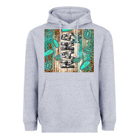 Heather Grey nana life glitter leopard Heavyweight Hoodie - TumblerDesignByShophia