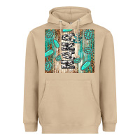 Mushroom nana life glitter leopard Heavyweight Hoodie - TumblerDesignByShophia