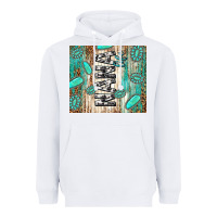 White nana life glitter leopard Heavyweight Hoodie - TumblerDesignByShophia