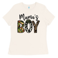 Bone mama's boy Ladies Tee - CowhideDigitalArt