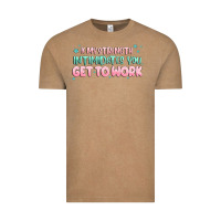 Vintage Coffee get to work Vintage Tee - MaliasSmallBusiness
