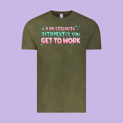 Get To Work Vintage Tee Designed By Maliassmallbusiness
