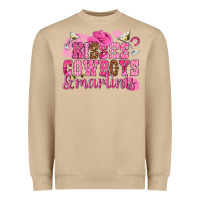 Mushroom kisses cowboys martinis Heavyweight Sweatshirt - NancyCooperArtShop