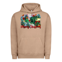 Pigment Burro merry christmas santa polar express Urban Hoodie - FaDigitalArtStudio