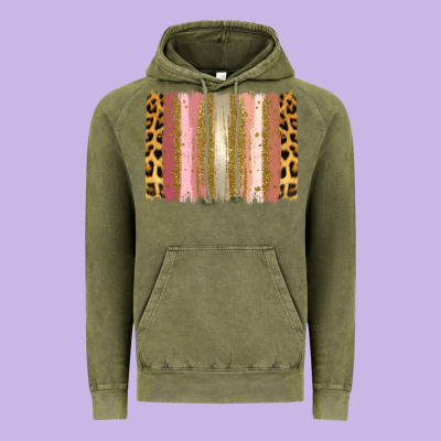Xoxo Brushstrokes Valentines Day Vintage Hoodie Designed By Jasminsmagicworld