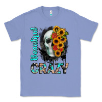 Colony Blue beautiful crazy skull Classic Tee - JahusDesignShop