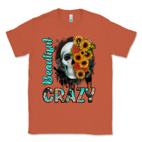 Copper beautiful crazy skull Classic Tee - JahusDesignShop