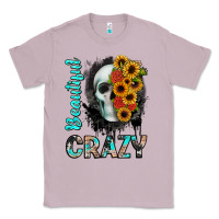 Lilac beautiful crazy skull Classic Tee - JahusDesignShop