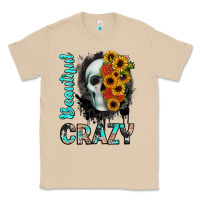 Mushroom beautiful crazy skull Classic Tee - JahusDesignShop