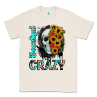 Natural beautiful crazy skull Classic Tee - JahusDesignShop