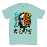 Seafoam beautiful crazy skull Classic Tee - JahusDesignShop