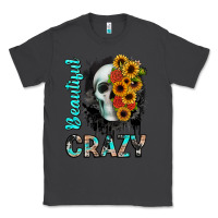 Smoke beautiful crazy skull Classic Tee - JahusDesignShop