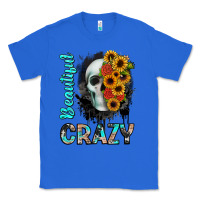 True Royal beautiful crazy skull Classic Tee - JahusDesignShop