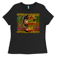 Black juneteenth celebrate Ladies Tee - HRA Design Shop