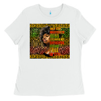 White juneteenth celebrate Ladies Tee - HRA Design Shop
