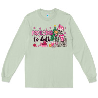 Matcha freezing to death skeleton Long Sleeve Tee - MaliasSmallBusiness