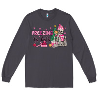 Smoke freezing to death skeleton Long Sleeve Tee - MaliasSmallBusiness