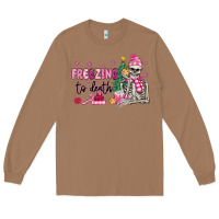 Toasted Coconut freezing to death skeleton Long Sleeve Tee - MaliasSmallBusiness